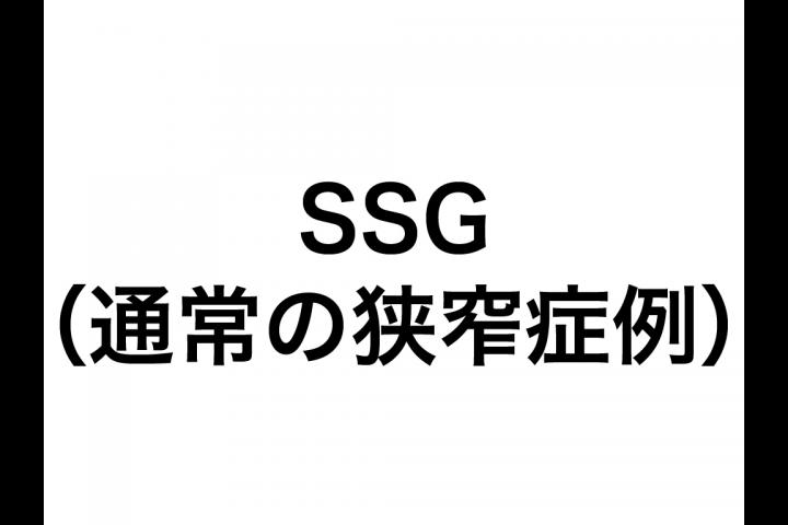 動画2.SSG（通常の狭窄症例）